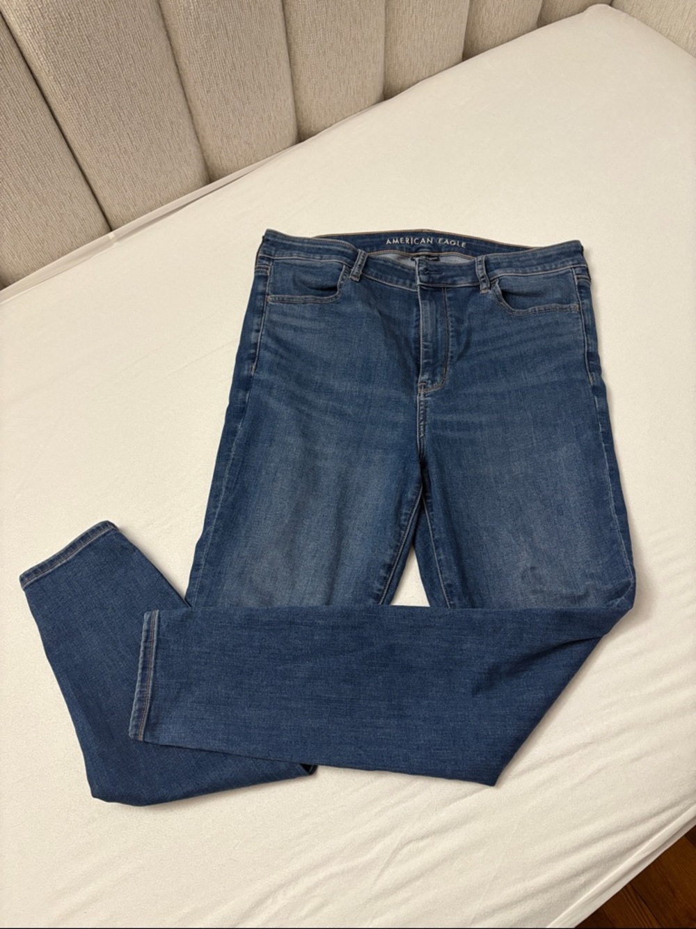 American Eagle Outfitters Dark Blue Skinny Jeans